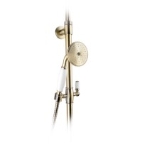 Душевая система Timo Nelson SX-1090 gold, с изливом, золото