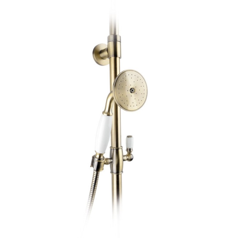 Душевая система Timo Nelson SX-1090 gold, с изливом, золото