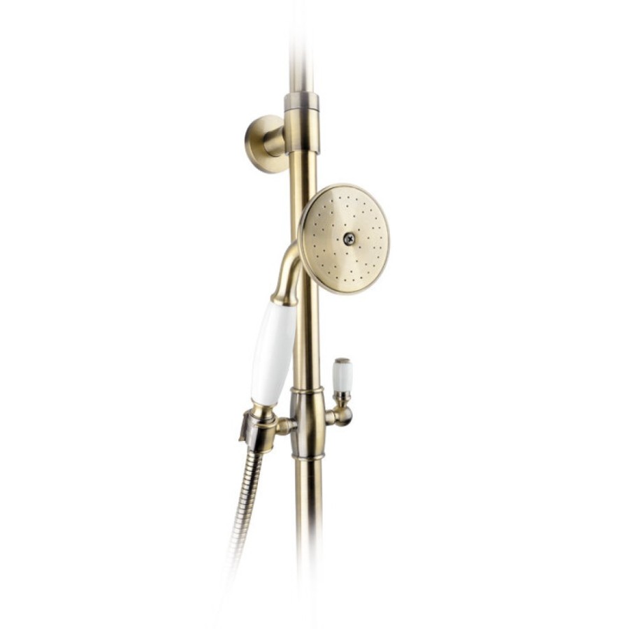 Душевая система Timo Nelson SX-1090 gold, с изливом, золото