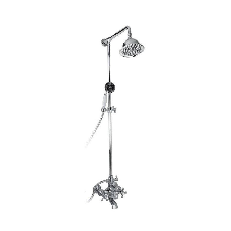 Душевая система Timo Nelson SX-1190 chrome, с изливом, цвет хром