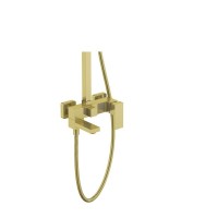 Душевая система Timo Selene SX-2013/17, с изливом, цвет золото матовое
