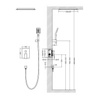 Душевая система Timo Selene SX-2029/00SM, хром