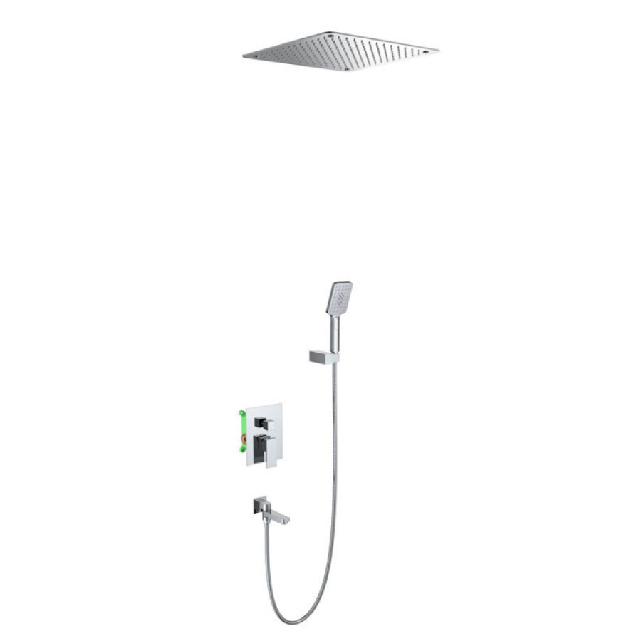 Душевая система Timo Selene SX-2039/00SM, с изливом, цвет хром