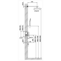 Душевая система Timo Selene SX-2069/03SM, черная