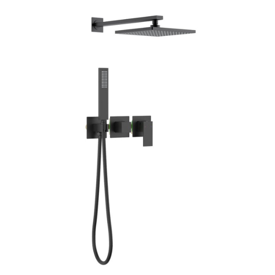 Душевая система Timo Selene SX-2169/03SM, цвет черный