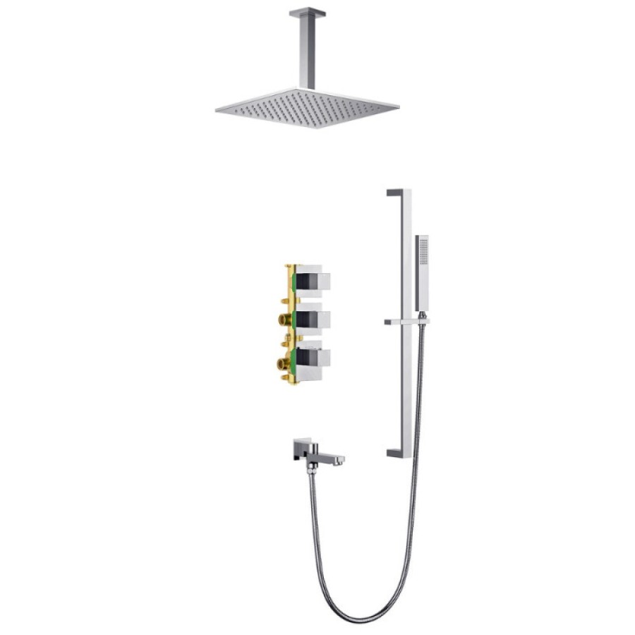 Душевая система Timo Selene SX-2239/00SM, термостатическая, цвет хром