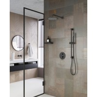 Душевая система Timo Saona SX-2309/03SM, цвет черный матовый