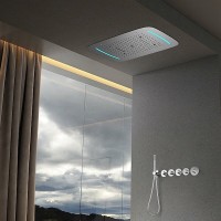 Душевая система Timo Saona SX-2319/00SM термостатическая, с подсветкой, хром