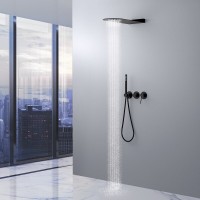 Душевая система Timo Saona SX-2340/03SM, цвет черный