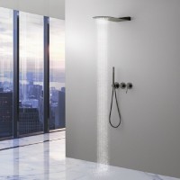 Душевая система Timo Saona SX-2340/18SM, цвет черное золото