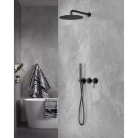 Душевая система Timo Saona SX-2349/03SM, черный матовый