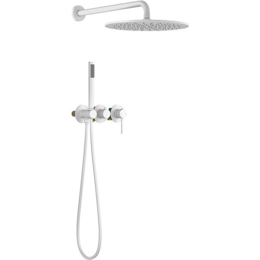 Душевая система Timo Saona SX-2349/16SM встроенная, белый матовый