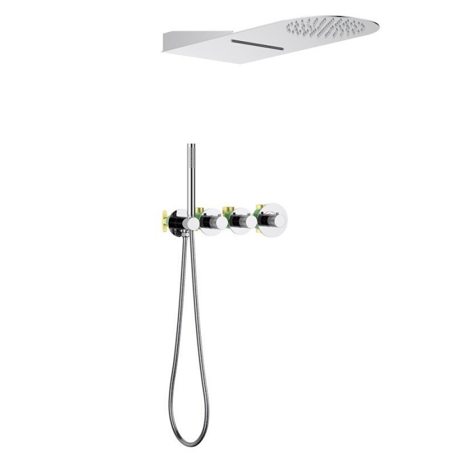 Душевая система Timo Saona SX-2350/00SM, термостатическая, цвет хром