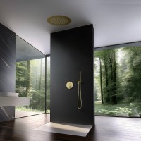 Душевая система Timo Saona SX-2370/17SM, цвет золото матовое