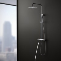 Душевая система Timo Saona SX-2380/00, термостатическая, цвет хром