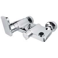 Душевая система Timo Lotta-thermo SX-2610 white, 3-х режимная, с изливом, белая/хром