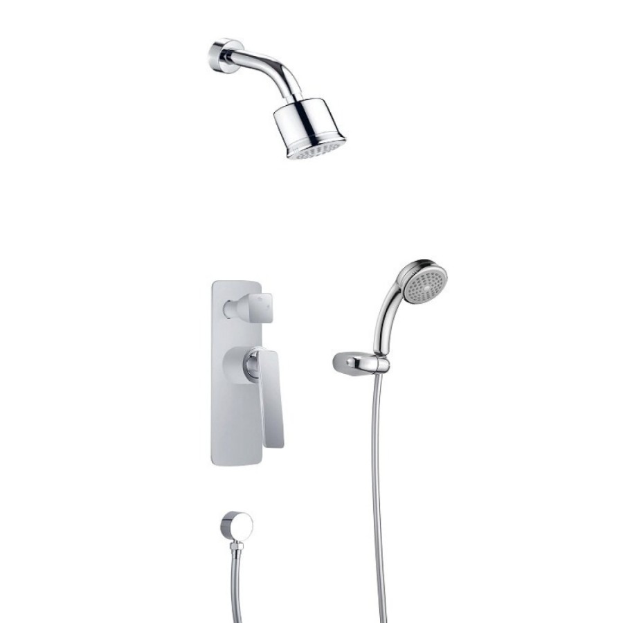 Душевая система Timo Helmi SX-4059/00-16SM chrome white, белая/хром