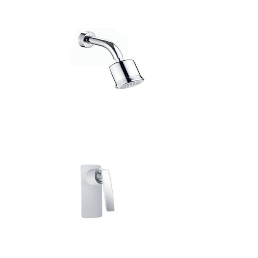 Душевая система скрытого монтажа Timo Helmi SX-4079/00-16SM chrome white, 1-х режимная, белая/хром