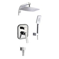 Душевая система скрытого монтажа Timo Halti SX-4100/00 SM chrome, 2-х режимная, хром
