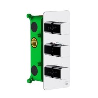 Душевая система скрытого монтажа Timo Petruma SX-5049/00SM chrome, 3-х режимная, с термостатом, хром