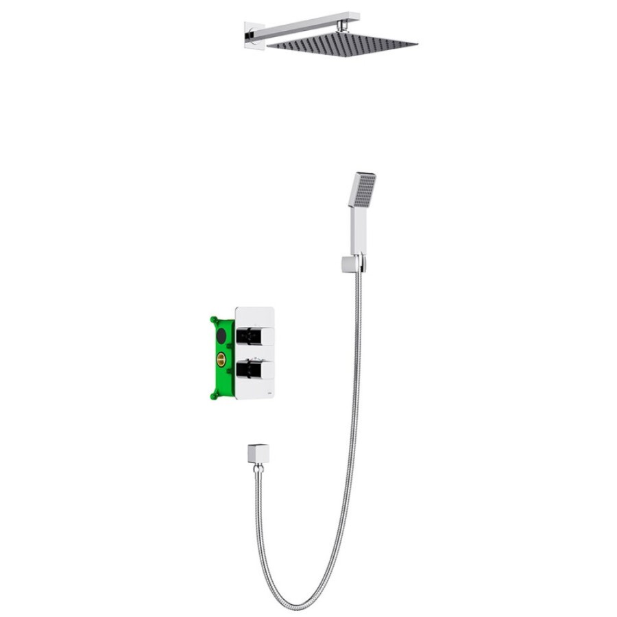 Душевая система скрытого монтажа Timo Petruma SX-5059/00SM chrome, 2-х режимная, с термостатом, хром