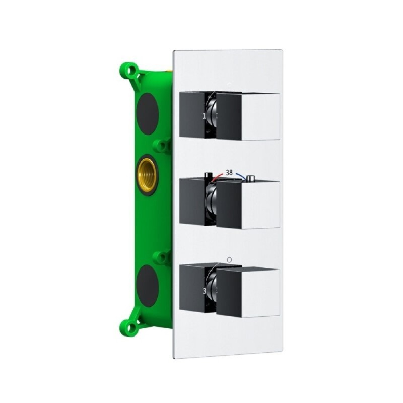 Душевая система Timo Petruma SX-5079/00SM термостатическая, с изливом, цвет хром