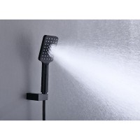 Душевая система скрытого монтажа Timo Petruma SX-5149/03SM, с термостатом, черная