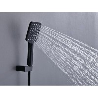 Душевая система скрытого монтажа Timo Petruma SX-5149/03SM, с термостатом, черная