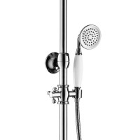 Душевая система Timo Adelia SX-6010/00 chrome, 3-х режимная, с изливом, хром