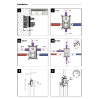 Душевая система Timo Briana SX-7119/00SM, 3 потребителя, с изливом, хром