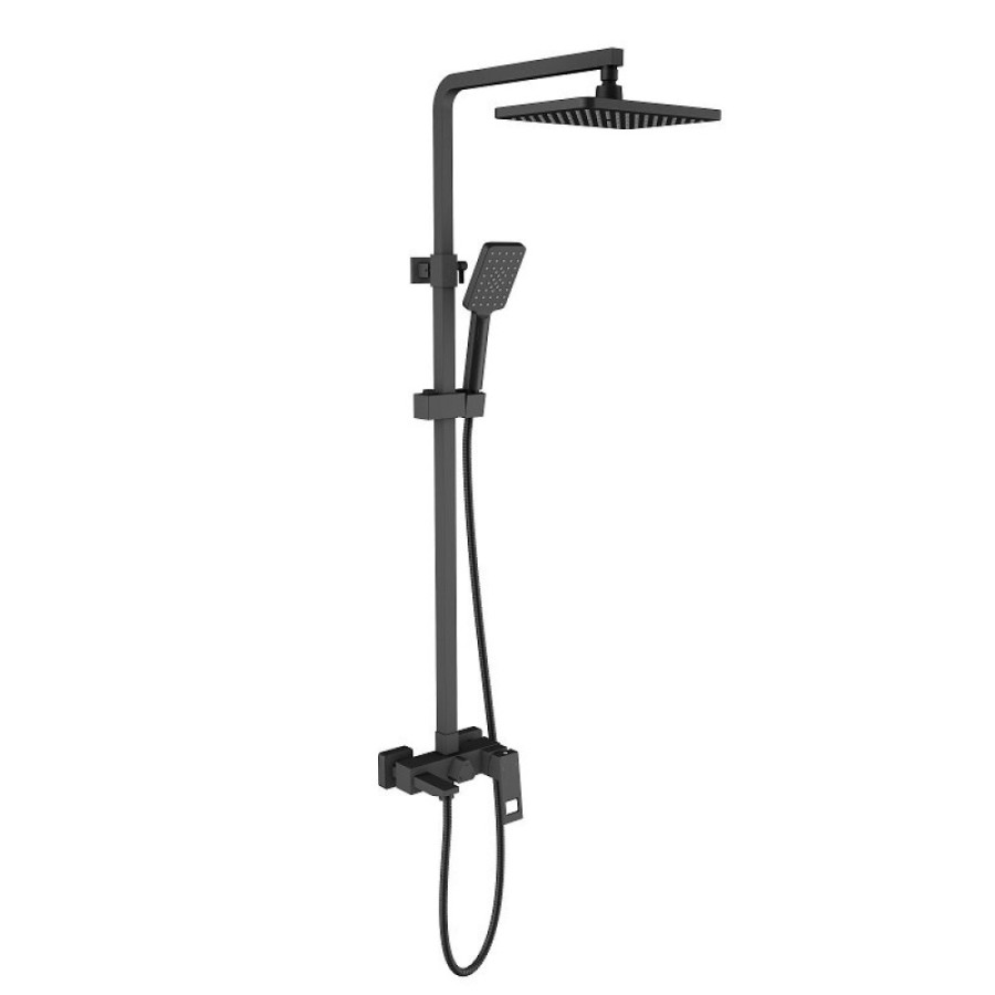 Душевая система Timo Briana SX-7130/03, цвет чёрный матовый