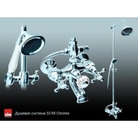 Душевая система Timo Nelson SX-90, черный-антик
