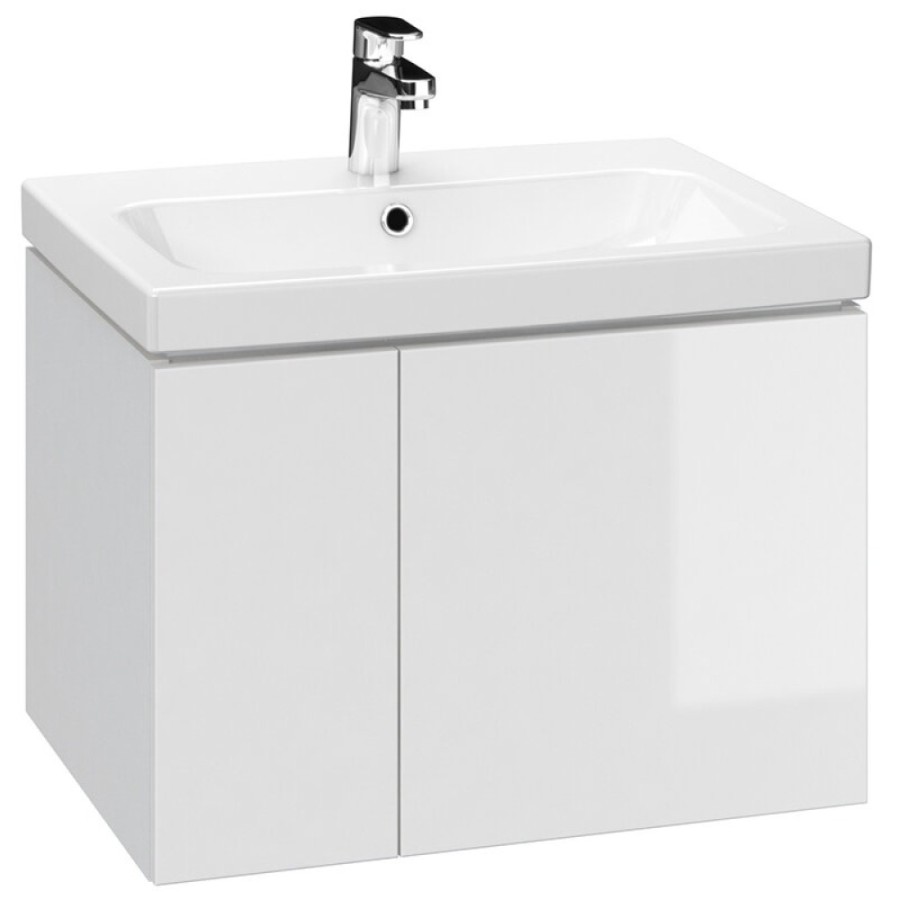 Тумба под раковину Cersanit Colour 60 подвесная SZ-COL-CM/COL/60, белая