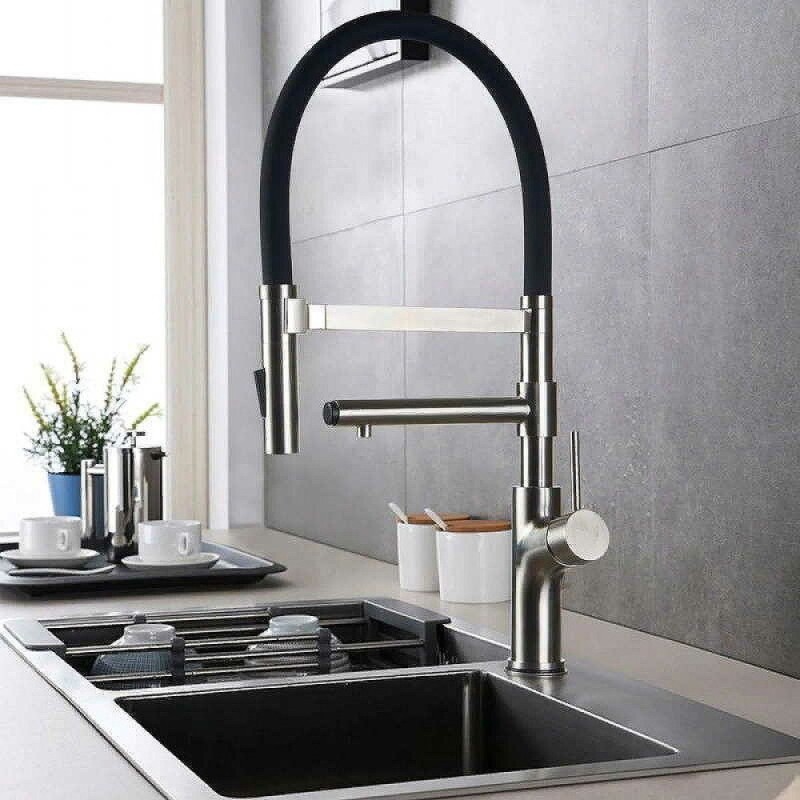 Смеситель Zorg Inox SZR-1010 для кухни, цвет нержавеющая сталь