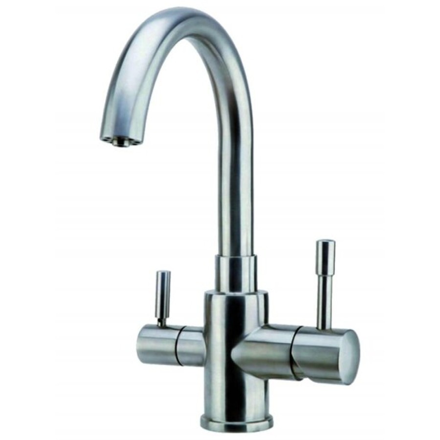 Смеситель Zorg Inox SZR-1339 FONTAS для кухни под фильтр, цвет нержавеющая сталь