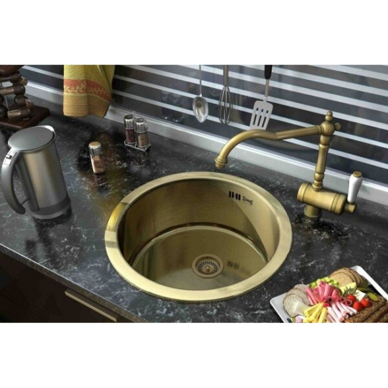 Мойка Zorg Inox SZR-500-BRONZE