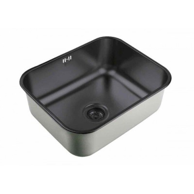 Мойка кухонная Zorg PVD GRAFIT, 53 см, графит, SZR 5343 GRAFIT