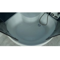 Душевая кабина Timo Standart T-1100-T-STUN, 100 x 100 см, стекло тонированное, профиль хром, хамам