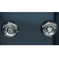 Душевая кабина Timo Standart T-1109-T-STUN, 90 x 90 см, стекло тонированное, профиль хром, хамам
