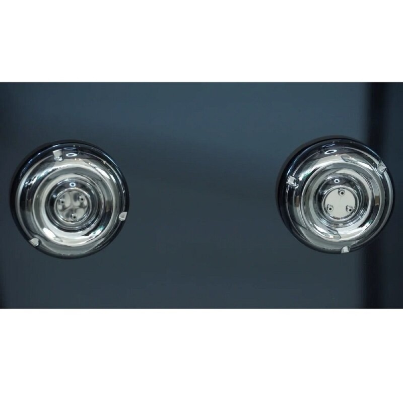 Душевая кабина Timo Standart T-1109-T-STUN, 90 x 90 см, стекло тонированное, профиль хром, хамам