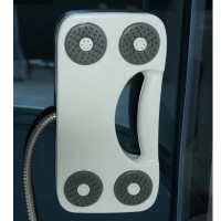 Душевая кабина Timo Standart T-1115-T-STUN, 120 x 90 см, стекло тонированное, профиль хром, хамам
