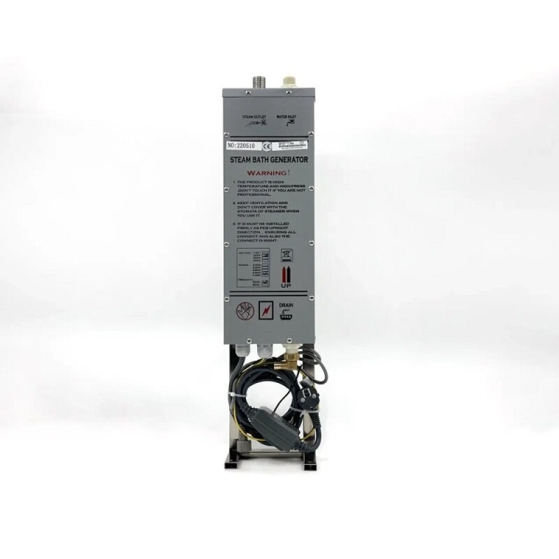 Душевая кабина Timo Standart Silver Fabric T-6600SF-T-STUN, 100 x 100 см, стекло матовое, профиль хром, хамам