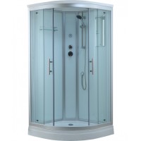 Душевая кабина Timo Standart T-6609S 90 x 90 см, с крышей, с гидрозатвором, хром