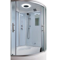 Душевая кабина Timo Standart T-6625SF-T-STUN, 120 x 120 см, стекло матовое, профиль хром, хамам