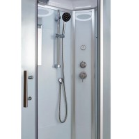 Душевая кабина Timo Standart T-6625SF-T-STUN, 120 x 120 см, стекло матовое, профиль хром, хамам