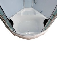 Душевая кабина Timo Standart T-6635SF-T-STUN, 130 x 130 см, стекло матовое, профиль хром, хамам