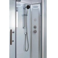 Душевая кабина Timo Standart T-6670SF-T-STUN, 170 x 88 см, стекло матовое, профиль хром, хамам