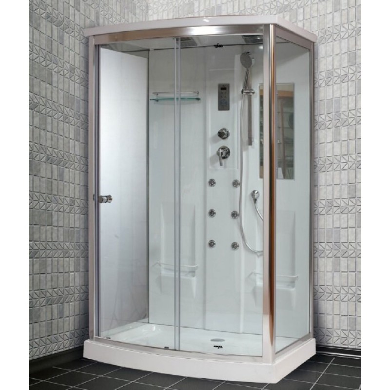 Душевая кабина Timo Lux 120 x 90 см, с гидромассажем, T-7715