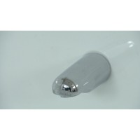 Душевой бокс Timo Lux T-7735C, 135 x 135 см, c крышей, высокий поддон, с гидромассажем, стекла прозрачные, профиль хром
