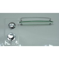 Душевой бокс Timo Lux T-7735C, 135 x 135 см, c крышей, высокий поддон, с гидромассажем, стекла прозрачные, профиль хром